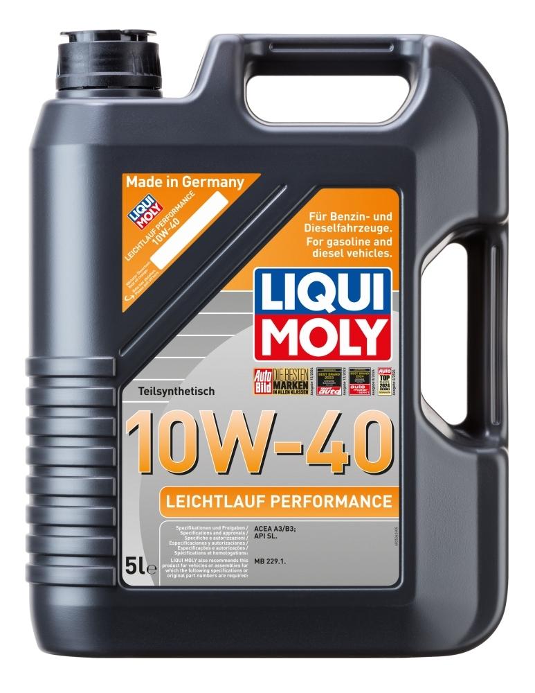Ulei de motor LIQUI MOLY Leichtlauf Performance 10W-40, 5 Litri